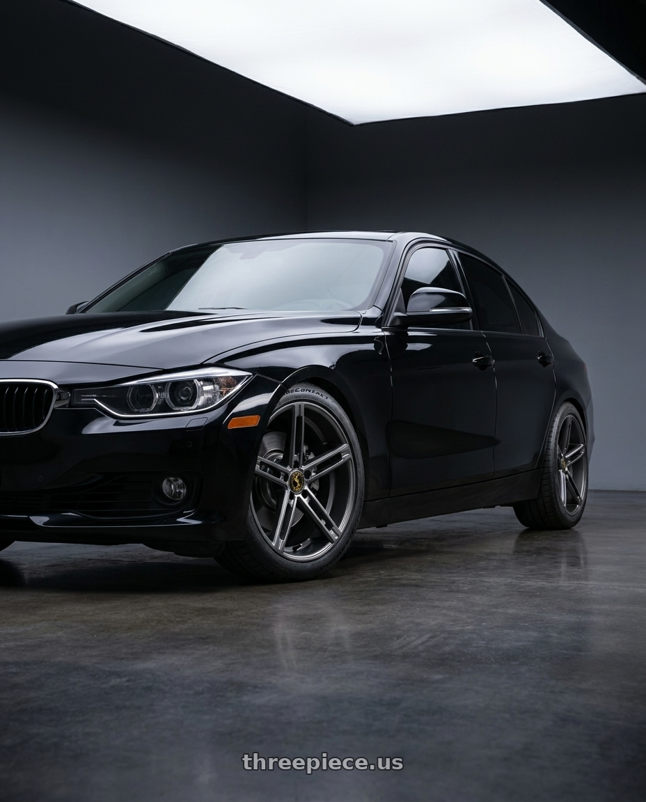 2014 BMW 328i xDrive with Continental ExtremeContact Sport 02 205/50R15 86W - 03151110000 wheels